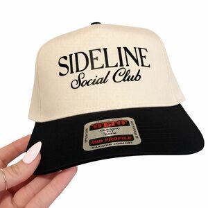 **NWT** SIDELINE SOCIAL CLUB Baseball Cap